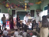 School stationery distribution program Takechiwadi